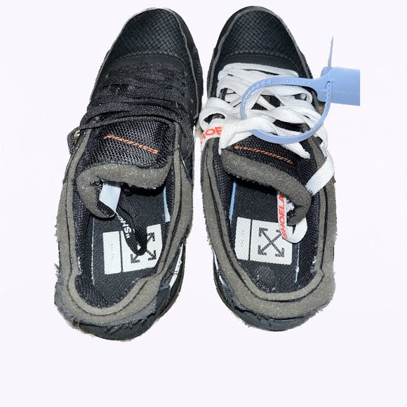 Nike Off White Air Max 90 Black Extra laces included with box - Picture 6 of 8